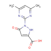 1208773-19-6 2-(4,6-dimethylpyrimidin-2-yl)-3-oxo-1H-pyrazole-5-carboxylic acid chemical structure