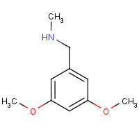 77775-71-4 1-(3,5-dimethoxyphenyl)-N-methylmethanamine chemical structure