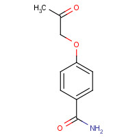 36616-19-0 4-(2-oxopropoxy)benzamide chemical structure