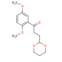 884504-42-1 1-(2,5-dimethoxyphenyl)-3-(1,3-dioxan-2-yl)propan-1-one chemical structure
