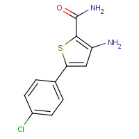 175137-05-0 3-amino-5-(4-chlorophenyl)thiophene-2-carboxamide chemical structure