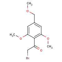 1290128-06-1 2-bromo-1-[2,6-dimethoxy-4-(methoxymethyl)phenyl]ethanone chemical structure