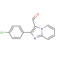 30493-06-2 2-(4-chlorophenyl)imidazo[1,2-a]pyridine-3-carbaldehyde chemical structure