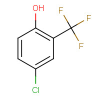 53903-51-8 4-chloro-2-(trifluoromethyl)phenol chemical structure