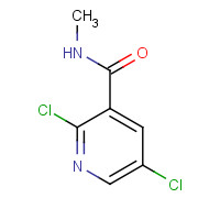 931105-53-2 2,5-dichloro-N-methylpyridine-3-carboxamide chemical structure