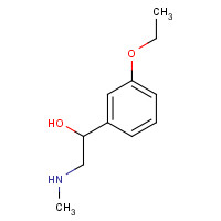143337-62-6 1-(3-ethoxyphenyl)-2-(methylamino)ethanol chemical structure