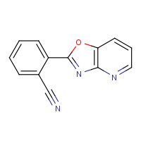52334-40-4 2-([1,3]oxazolo[4,5-b]pyridin-2-yl)benzonitrile chemical structure