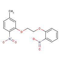 96315-08-1 4-methyl-1-nitro-2-[2-(2-nitrophenoxy)ethoxy]benzene chemical structure
