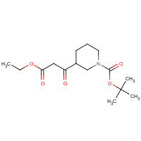 877173-80-3 tert-butyl 3-(3-ethoxy-3-oxopropanoyl)piperidine-1-carboxylate chemical structure