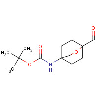 1417551-42-8 tert-butyl N-(4-formyl-3-oxabicyclo[2.2.2]octan-1-yl)carbamate chemical structure