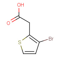 222554-10-1 2-(3-bromothiophen-2-yl)acetic acid chemical structure