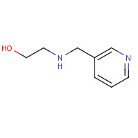 70206-51-8 2-(pyridin-3-ylmethylamino)ethanol chemical structure