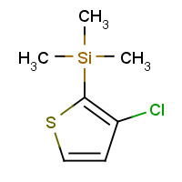 127729-24-2 (3-chlorothiophen-2-yl)-trimethylsilane chemical structure