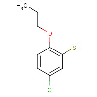 905807-42-3 5-chloro-2-propoxybenzenethiol chemical structure