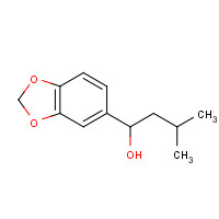 1027957-88-5 1-(1,3-benzodioxol-5-yl)-3-methylbutan-1-ol chemical structure