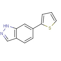 885272-10-6 6-thiophen-2-yl-1H-indazole chemical structure