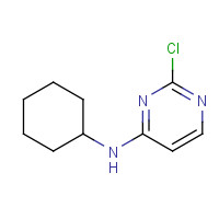 191729-06-3 2-chloro-N-cyclohexylpyrimidin-4-amine chemical structure
