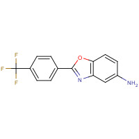 863771-13-5 2-[4-(trifluoromethyl)phenyl]-1,3-benzoxazol-5-amine chemical structure
