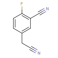 519059-09-7 5-(cyanomethyl)-2-fluorobenzonitrile chemical structure