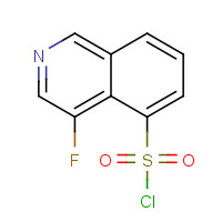 194032-33-2 4-fluoroisoquinoline-5-sulfonyl chloride chemical structure