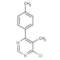 637352-99-9 4-chloro-5-methyl-6-(4-methylphenyl)pyrimidine chemical structure