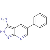 405224-21-7 5-phenyl-2H-pyrazolo[3,4-b]pyridin-3-amine chemical structure