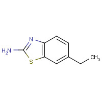 21224-16-8 6-ethyl-1,3-benzothiazol-2-amine chemical structure