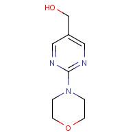 937796-13-9 (2-morpholin-4-ylpyrimidin-5-yl)methanol chemical structure