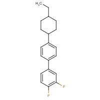 134412-18-3 4-[4-(4-ethylcyclohexyl)phenyl]-1,2-difluorobenzene chemical structure