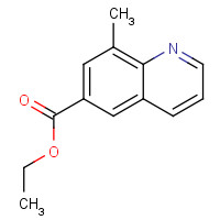 916812-13-0 ethyl 8-methylquinoline-6-carboxylate chemical structure