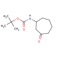 1209481-80-0 tert-butyl N-(3-oxocycloheptyl)carbamate chemical structure
