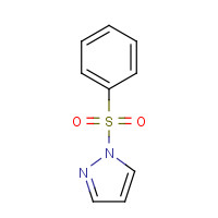 108128-27-4 1-(benzenesulfonyl)pyrazole chemical structure