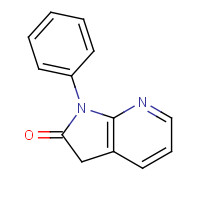 127555-71-9 1-phenyl-3H-pyrrolo[2,3-b]pyridin-2-one chemical structure