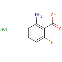 78755-93-8 2-amino-6-fluorobenzoic acid;hydrochloride chemical structure