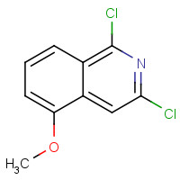 24623-38-9 1,3-dichloro-5-methoxyisoquinoline chemical structure