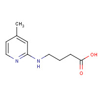 287959-36-8 4-[(4-methylpyridin-2-yl)amino]butanoic acid chemical structure