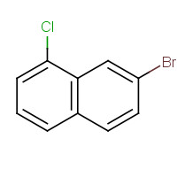 90947-99-2 7-bromo-1-chloronaphthalene chemical structure