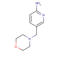 400775-78-2 5-(morpholin-4-ylmethyl)pyridin-2-amine chemical structure