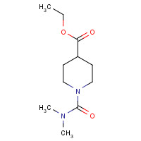 333985-78-7 ethyl 1-(dimethylcarbamoyl)piperidine-4-carboxylate chemical structure