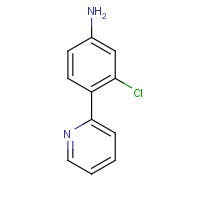 1044209-44-0 3-chloro-4-pyridin-2-ylaniline chemical structure