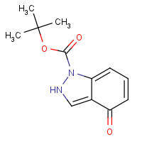 1228874-81-4 tert-butyl 4-oxo-2H-indazole-1-carboxylate chemical structure