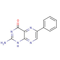 25846-86-0 2-amino-6-phenyl-1H-pteridin-4-one chemical structure