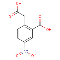 3898-66-6 2-(carboxymethyl)-5-nitrobenzoic acid chemical structure