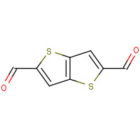 37882-75-0 thieno[3,2-b]thiophene-2,5-dicarbaldehyde chemical structure