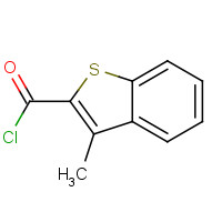 41280-76-6 3-methyl-1-benzothiophene-2-carbonyl chloride chemical structure