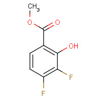 1214362-33-0 methyl 3,4-difluoro-2-hydroxybenzoate chemical structure