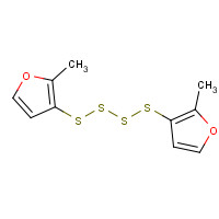 28588-76-3 2-methyl-3-[(2-methylfuran-3-yl)tetrasulfanyl]furan chemical structure