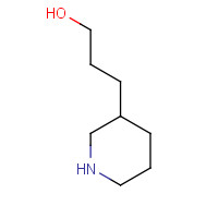 25175-58-0 3-piperidin-3-ylpropan-1-ol chemical structure