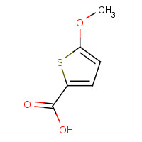 29212-22-4 5-methoxythiophene-2-carboxylic acid chemical structure