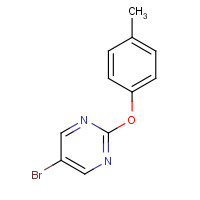887430-90-2 5-bromo-2-(4-methylphenoxy)pyrimidine chemical structure